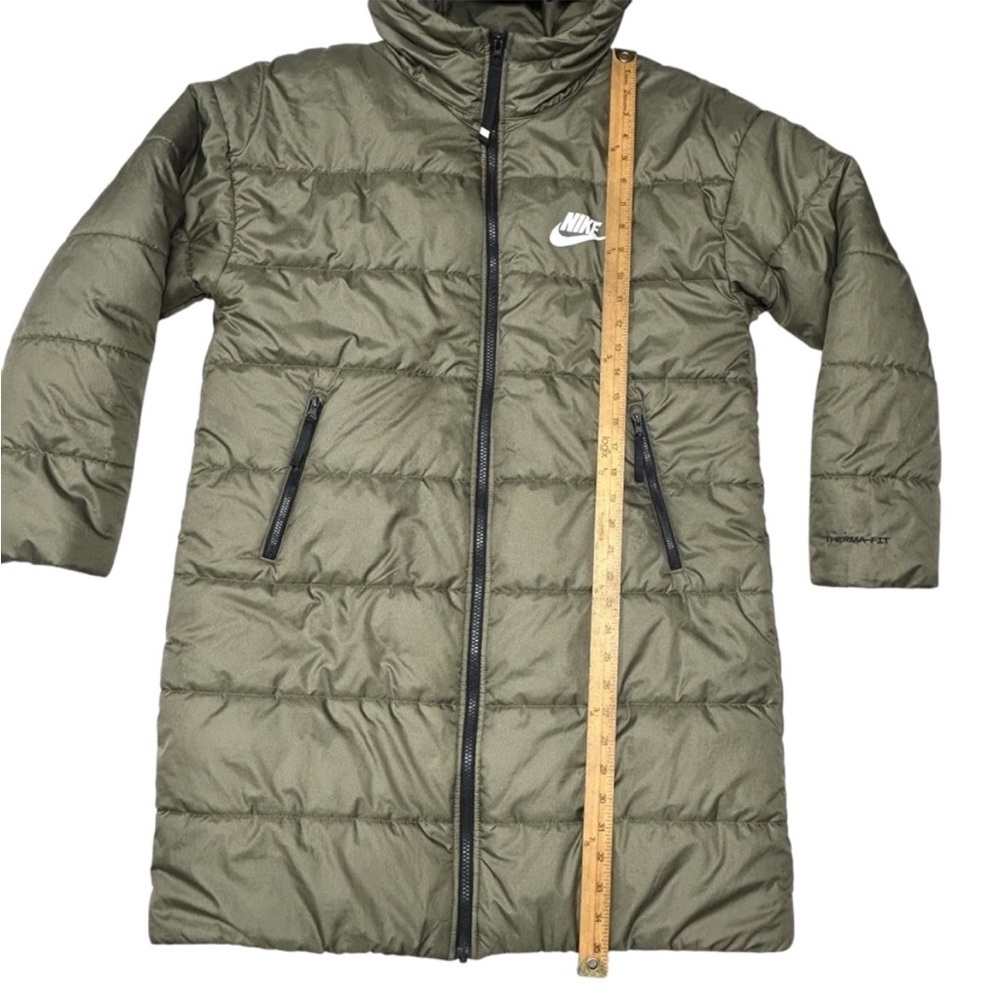 Nike Women's Green Therma-Fit Puffer Jacket size M